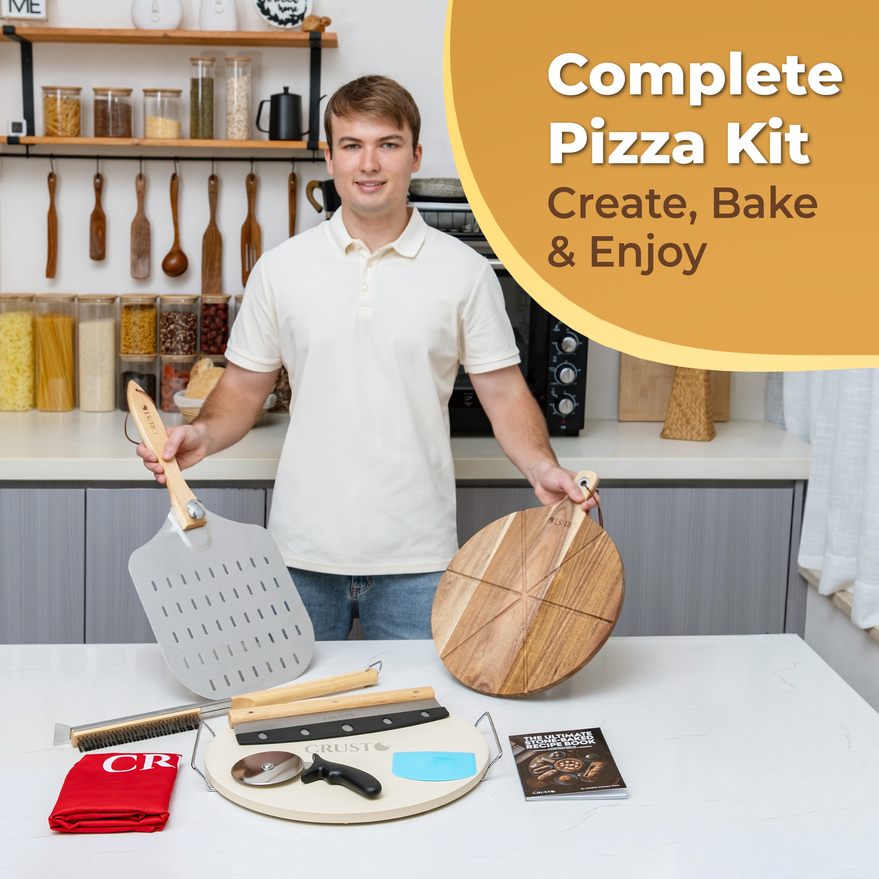 CRUSTO™ Pizza Making Kit
